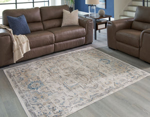  an antiqued medallion design is a dynamic yet understated inclusion to your space. The best part? This rug is super easy to cleanâ€”simply drop it in the washing machi