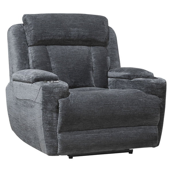 Dalton - Power Reclining Sofa And 2 Recliners - Lucky Charcoal