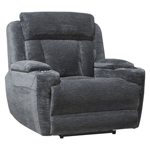 Dalton - Power Reclining Sofa And Recliner - Lucky Charcoal