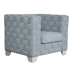 Seat Construction: Pocket Coil Wooden Inner Frame Tight Back Seat Cushion KD Legs Weaved Style