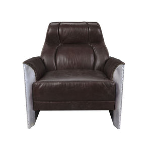 The Brancaster accent chair will be an instant centerpiece to any room. This handsome piece is an excellent update to the traditional club chair. Bold details, such as nail-head trim on the sloped armrests, acknowledge its classic roots. To build its look