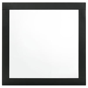 Caraway - Dresser Mirror - Black