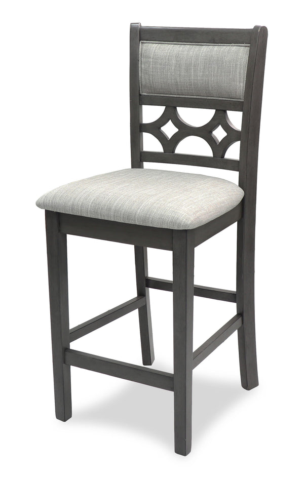 Mitchell - 5 Piece Counter Dining Set - Gray