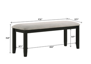  offering a touch of rustic charm to its contemporary design. The table is compl
