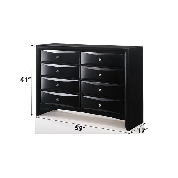 Ireland - Dresser - Black - 59"