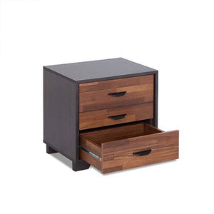 Eloy - Accent Table - Walnut & Espresso