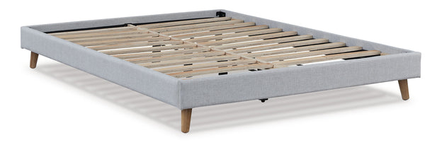Tannally - Beige - Full UPH Platform Bed