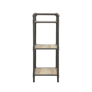  sculptural and ultra modern. Beautified with an antique oak finish