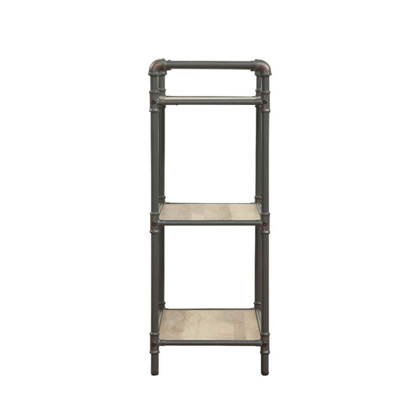  sculptural and ultra modern. Beautified with an antique oak finish