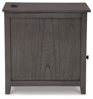 Treytown - Gray - Chair Side End Table