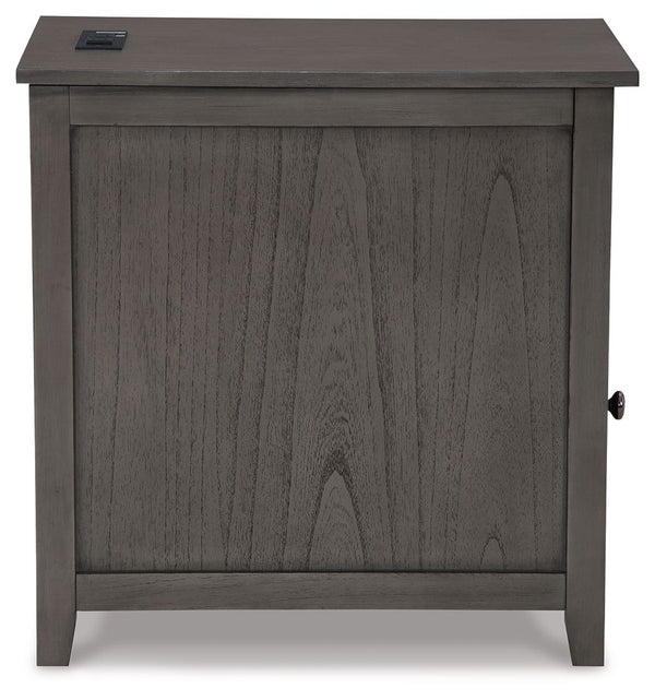 Treytown - Gray - Chair Side End Table