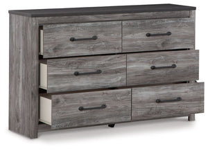 Bronyan - Dark Gray - Six Drawer Dresser