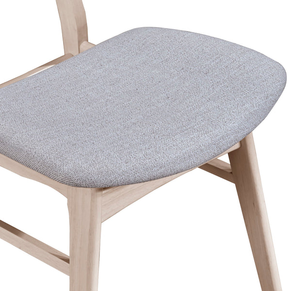 Oscar - Wood Back Chair (Set of 2) - White Ash