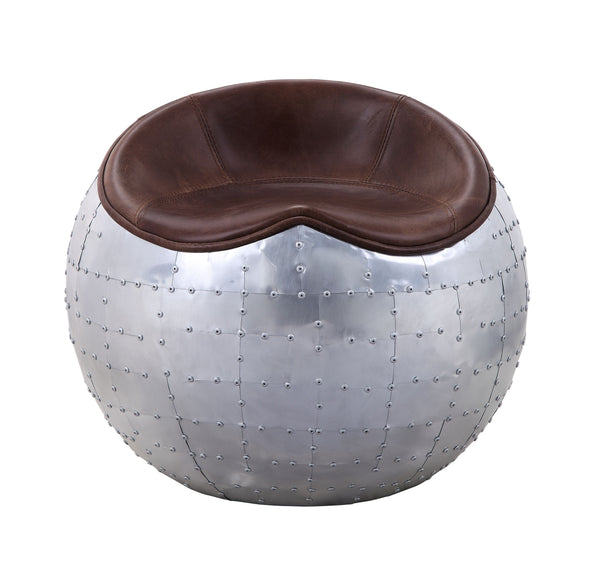  the Brancaster ottoman is a unique accent seat that will look great in any room. The padded seat is upholstered in top grain leather
