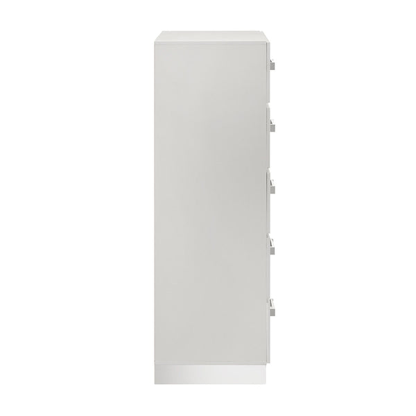  and acrylic drawer pulls. Quality craftsmanship is evident in the eco-fr