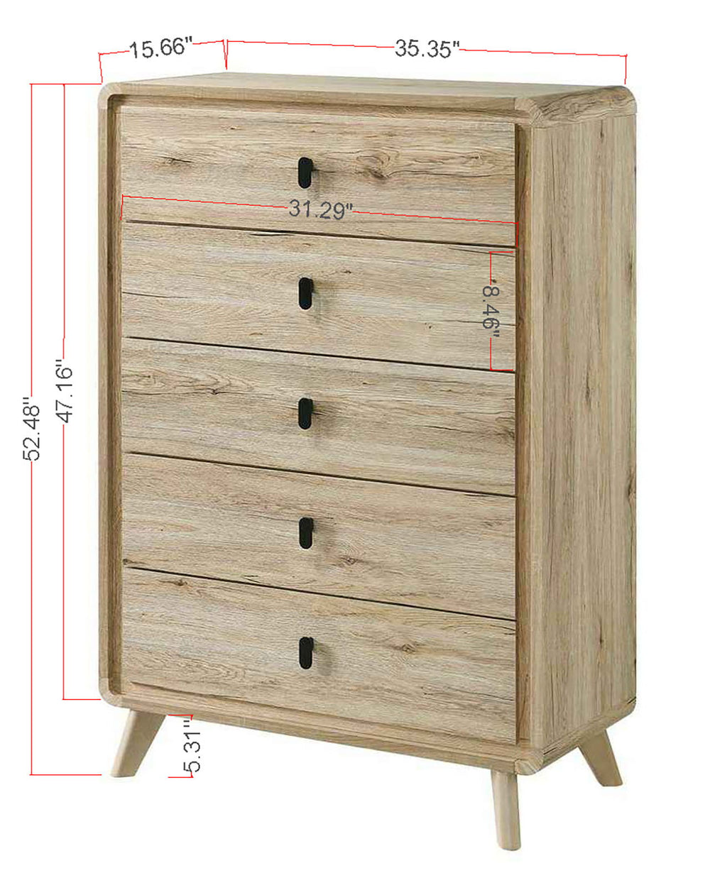 Create a serene and modern retreat with this thoughtfully designed bedroom collection, blending natural textures with contemporary charm. The centerpiece features a slatted headboard and footboard, highlighting a warm, wood-inspired finish that adds a sen