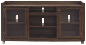 Starmore - Brown - XL TV Stand w/Fireplace Option