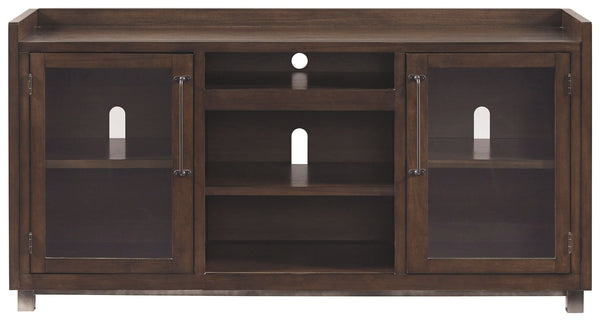 Starmore - Brown - XL TV Stand w/Fireplace Option