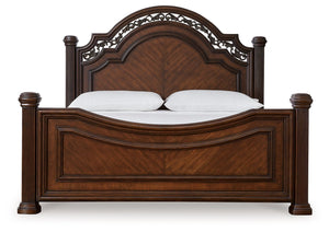 Lavinton - Brown - King Poster Bed