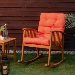 Superior sponge offers comfortable and soft sitting experience for you <br>Woven suede bedford cord provides smooth feeling and extra comfort <br>Convenient for you to suit different furniture with three-fold design <br>High quality string ties are not ea