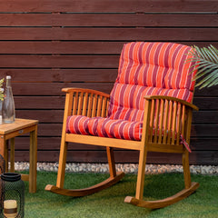 Superior sponge offers comfortable and soft sitting experience for you <br>Woven suede bedford cord provides smooth feeling and extra comfort <br>Convenient for you to suit different furniture with three-fold design <br>High quality string ties are not ea