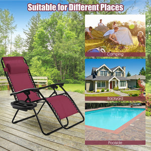Strong double bungee ropes and rustproof frame ensure a long-time use <br>Adjustable padded pillow for both headrest and lumbar support <br>Add extra stability with reinforced triangular structure and non-slip foot pads <br>Designed with a locking system 