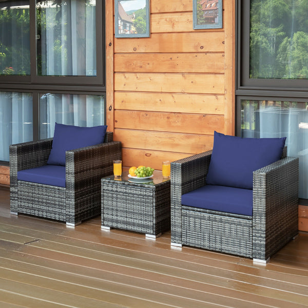 A strong and sturdy steel frame ensures sturdiness <br>Hand-woven rattan is breathable and durable <br>A wide armrest at a suitable height is good for relaxing your arm <br>Thick and soft cushion with a high-density sponge for your hip and back <br>Cover 