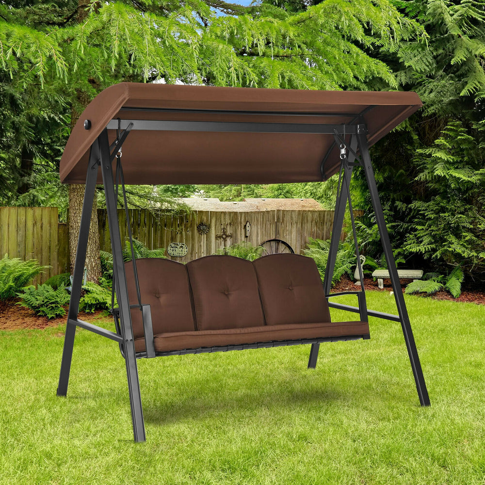 Enjoys shade coverage from the sunlight thanks to its adjustable canopy <br>Great for sunbathing because of its removable canopy <br>Strong loading capacity up to 710 lbs with heavy duty steel frame <br>Triangular structure for extra stability <br>Sturdy 