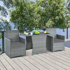 Pushes 2 chairs within the table for space-saving <br>Puts your feet cozily thanks to its spacious space under the table <br>Ideal for limited space with compact design <br>Fits your body curve thanks to its ergonomic backrest and armrests <br>Thick and s
