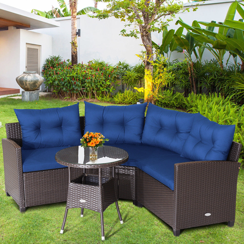 Will be shipped in 3 packages and the screw bag is in box 1<br>Comfortable to sit with cozy backrest and wide seat<br>Ergonomic curved armrests of side sofa make you more relaxed<br>Seat and back cushions with high-density fillings for higher comfort<br>S