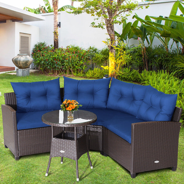 Will be shipped in 3 packages and the screw bag is in box 1<br>Comfortable to sit with cozy backrest and wide seat<br>Ergonomic curved armrests of side sofa make you more relaxed<br>Seat and back cushions with high-density fillings for higher comfort<br>S