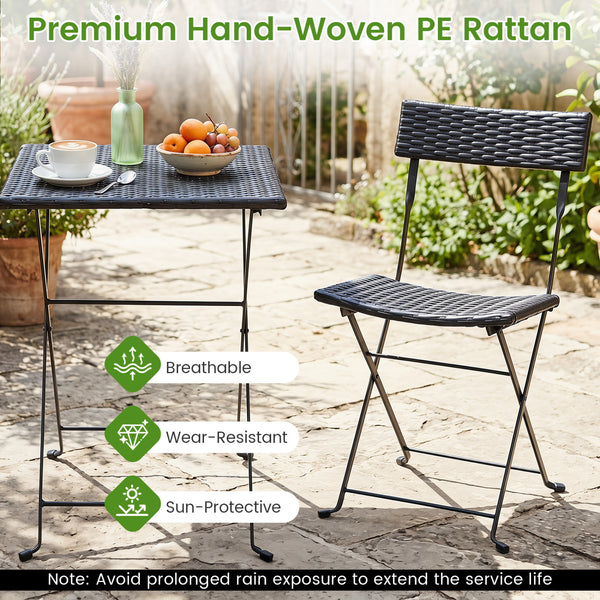 Functional coffee table with ample surface for drinks snacks and decorations<br>Ergonomic inclined backrest on each chair for proper lumbar support<br>Sturdy X-shaped metal frame ensuring stability and durability<br>Non-slip foot pads prevent movement on 