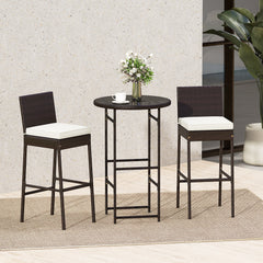 Made of hand-woven PE wicker for extended elegance<br>Inclined backrest and cozy footrest for relaxation<br>Soft cushions with elastic sponge fillings for more comfort<br>Smooth zippers make cushion covers easy to remove and clean<br>Fixing ties keep the 