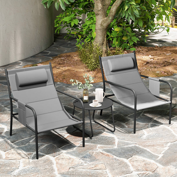 Contoured seat design makes you fully relaxed<br>Elastic headrests enhance comfort  detachable when unused<br>Sponge-filled seats ensure optimal coziness<br>Skin-friendly and breathable seat fabric increases comfort<br>Heavy-duty metal frame offers great 