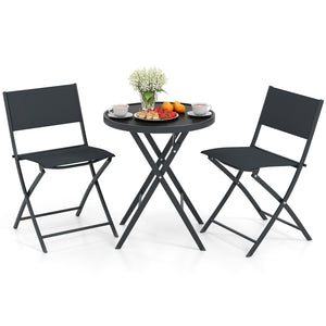 Comfortable and refreshing experience with breathable fabric<br>Fade-resistant for long-lasting elegance<br>105Â° ergonomic backrests for hours of seating without fatigue<br>Portable full-fold design for space saving<br>Tempered glass tabletop for reliabl