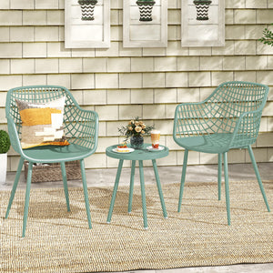 Tabletop and seat made of premium PP for long-lasting service life<br>Supported by metal frame for high safety<br>Adjustable footpads and X frame for higher stability<br>Ergonomic and comfortable seat relieves your fatigue and stress<br>Breathable backres