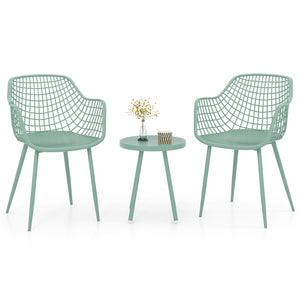 Tabletop and seat made of premium PP for long-lasting service life<br>Supported by metal frame for high safety<br>Adjustable footpads and X frame for higher stability<br>Ergonomic and comfortable seat relieves your fatigue and stress<br>Breathable backres