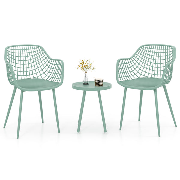 Tabletop and seat made of premium PP for long-lasting service life<br>Supported by metal frame for high safety<br>Adjustable footpads and X frame for higher stability<br>Ergonomic and comfortable seat relieves your fatigue and stress<br>Breathable backres