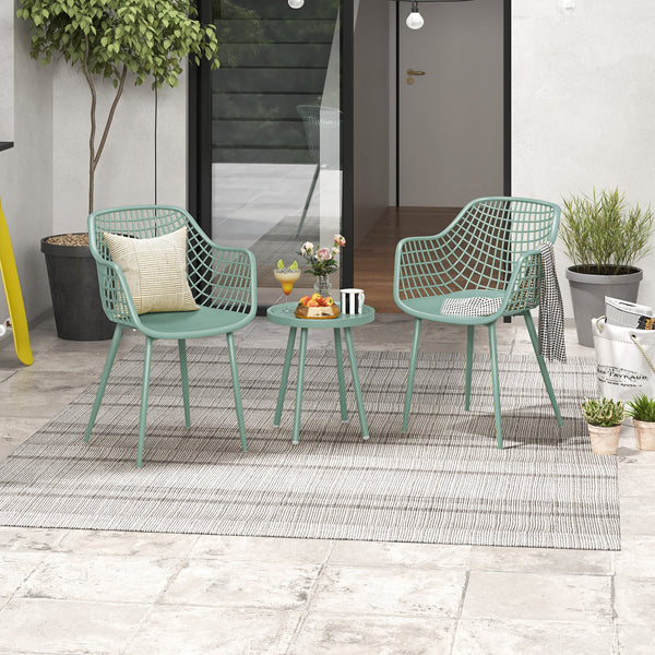 Tabletop and seat made of premium PP for long-lasting service life<br>Supported by metal frame for high safety<br>Adjustable footpads and X frame for higher stability<br>Ergonomic and comfortable seat relieves your fatigue and stress<br>Breathable backres