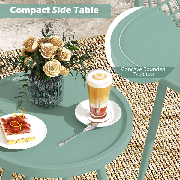 Tabletop and seat made of premium PP for long-lasting service life<br>Supported by metal frame for high safety<br>Adjustable footpads and X frame for higher stability<br>Ergonomic and comfortable seat relieves your fatigue and stress<br>Breathable backres