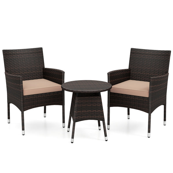 Get breathable airflow with mix brown PE rattan<br>Hand-woven craftsmanship for an elegant classic look<br>The sun-protective surface ensures long-lasting durability<br>Contoured design for releasing your daily fatigue<br>Gain ergonomic comfort for optima
