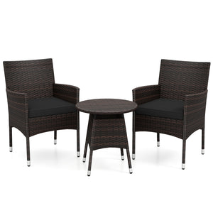 Get breathable airflow with mix brown PE rattan<br>Hand-woven craftsmanship for an elegant classic look<br>The sun-protective surface ensures long-lasting durability<br>Contoured design for releasing your daily fatigue<br>Gain ergonomic comfort for optima