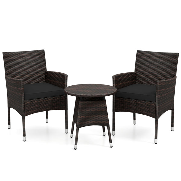 Get breathable airflow with mix brown PE rattan<br>Hand-woven craftsmanship for an elegant classic look<br>The sun-protective surface ensures long-lasting durability<br>Contoured design for releasing your daily fatigue<br>Gain ergonomic comfort for optima