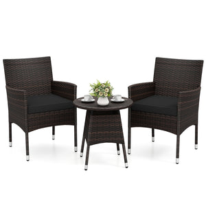 Get breathable airflow with mix brown PE rattan<br>Hand-woven craftsmanship for an elegant classic look<br>The sun-protective surface ensures long-lasting durability<br>Contoured design for releasing your daily fatigue<br>Gain ergonomic comfort for optima