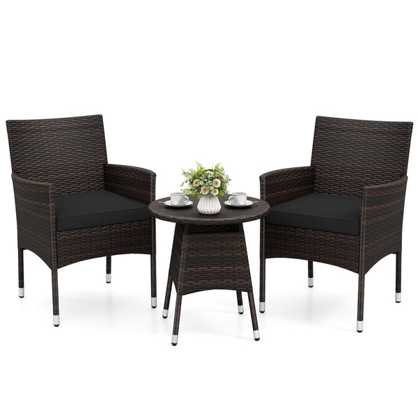 Get breathable airflow with mix brown PE rattan<br>Hand-woven craftsmanship for an elegant classic look<br>The sun-protective surface ensures long-lasting durability<br>Contoured design for releasing your daily fatigue<br>Gain ergonomic comfort for optima