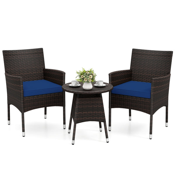 Get breathable airflow with mix brown PE rattan<br>Hand-woven craftsmanship for an elegant classic look<br>The sun-protective surface ensures long-lasting durability<br>Contoured design for releasing your daily fatigue<br>Gain ergonomic comfort for optima