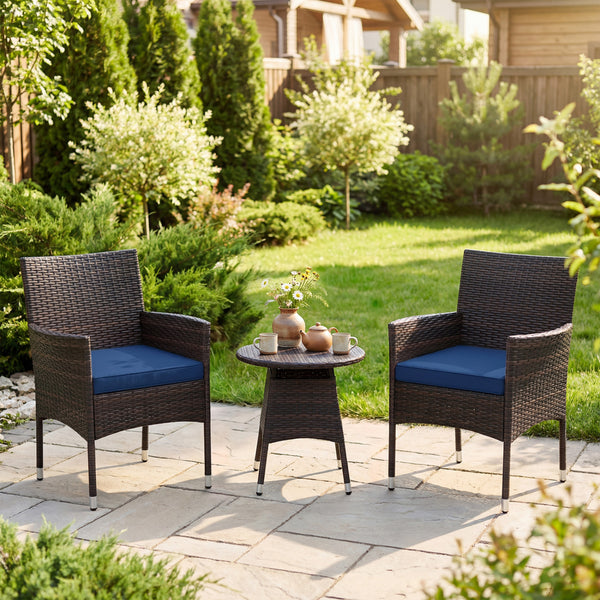 Get breathable airflow with mix brown PE rattan<br>Hand-woven craftsmanship for an elegant classic look<br>The sun-protective surface ensures long-lasting durability<br>Contoured design for releasing your daily fatigue<br>Gain ergonomic comfort for optima