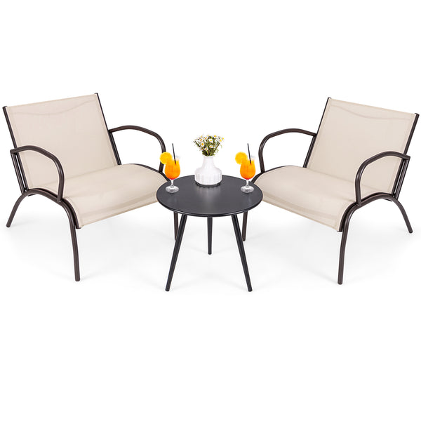 Extra-wide seat with ergonomic curve provides utmost comfort for you<br>Combination of metal and aluminum for high-level stability<br>Each seat can withstand 400 lbs<br>Seat fabric is breathable and quick-drying  perfect for outdoor use<br>Comes with an a