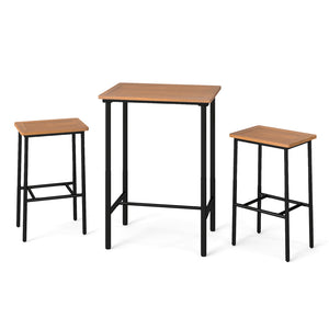 Solid acacia wood for high hardness and natural beauty<br>Ensure smooth and safe touch with a splinter-free surface<br>Make it safe to use thanks to the rounded corners<br>Sturdy metal construction for stable and reliable support<br>Reinforced crossbar an