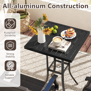 The soft padded backrest and seat add comfort the the seating<br>The quick-drying foam prolongs the life of the cushions<br>All-aluminum construction for rustproof durability<br>The aluminum also ensures strong stability and reliable support<br>Hold up to